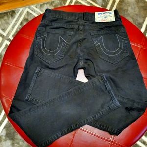 Men's size 30 black True Religion jeans